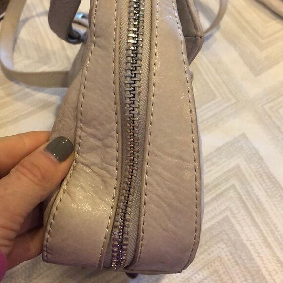 BOTKIER Bone Leather Crossbody Satchel Bag - Picture 8 of 8